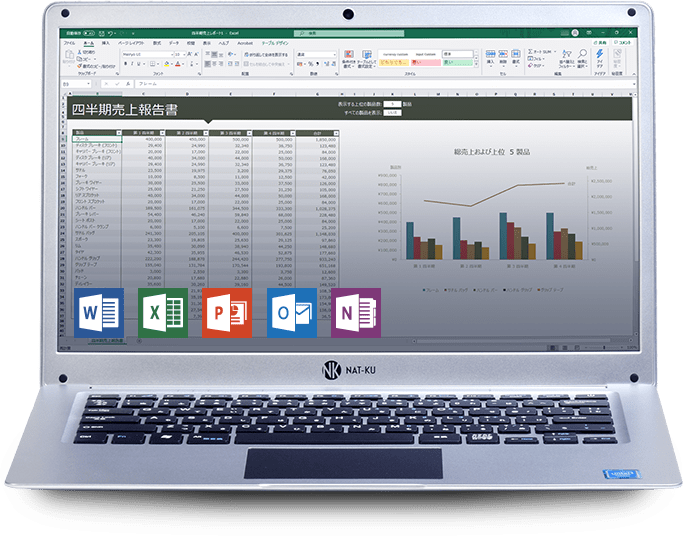 Microsoft Office 2019付属、Windows11 Pro搭載でビジネスに最適